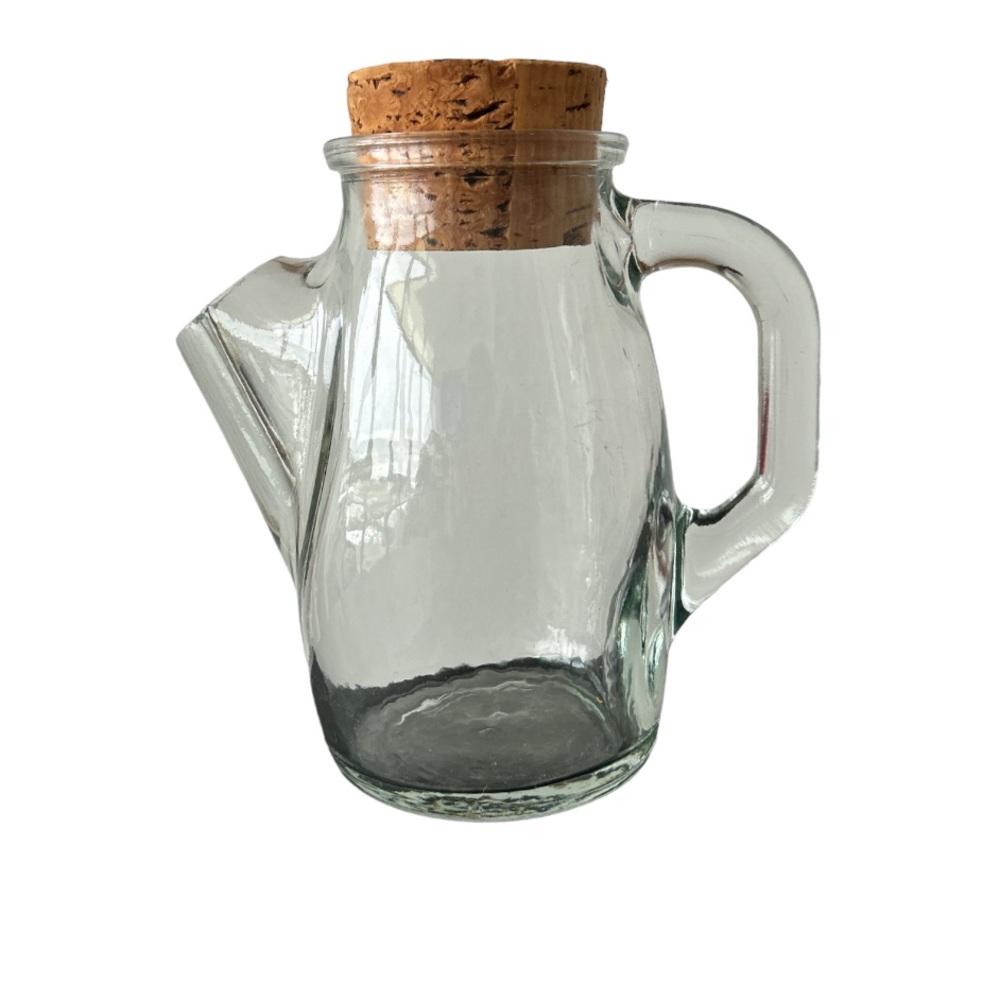 Glass Pouring Jar With Cork - Picture 2 of 6